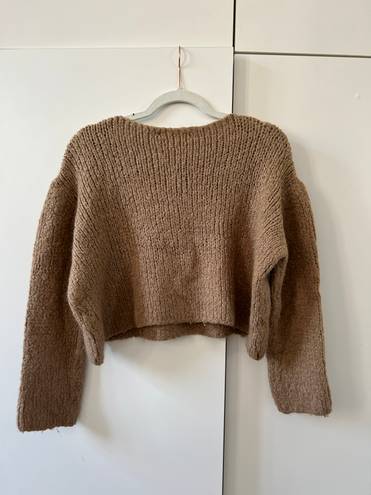 ZARA Brown Sweater