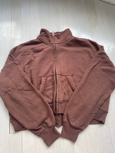 Hollister Semi-Cropped Zip Sweater