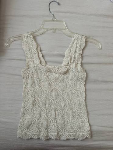 Free People White Tank