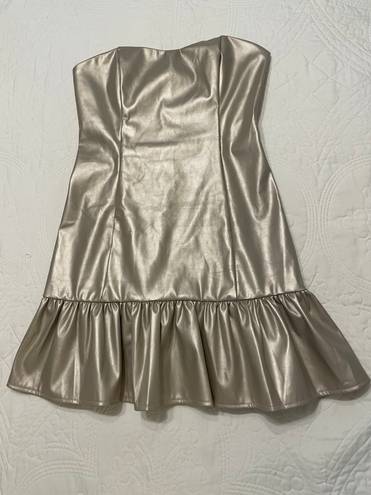 idem Ditto gold  dress