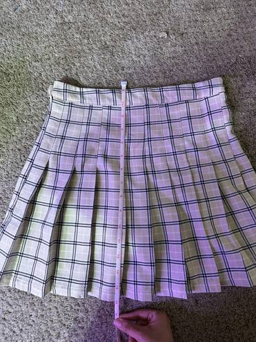 Aeropostale - Beige Plaid Tennis Skirt