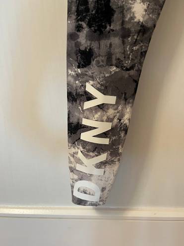 DKNY Sport Grey White Black Leggings