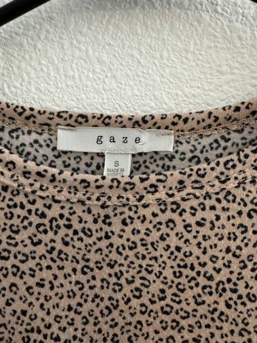 Gaze USA Gaze Leopard Print Top 