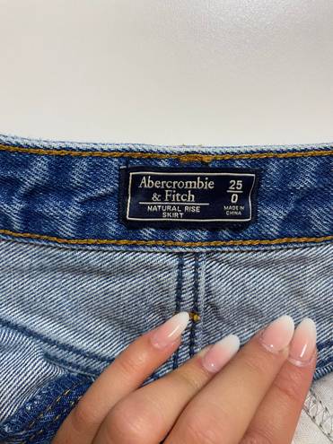 Abercrombie & Fitch Abercrombie Jean Skirt