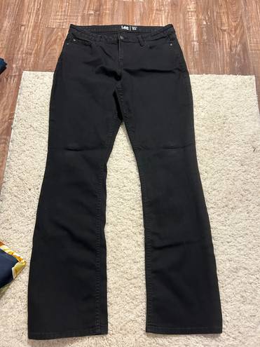 Lee black bootcut jeans