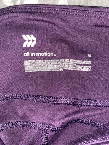 All In Motion Purple Leggings