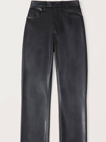 Abercrombie & Fitch Abercrombie Vegan Leather Pants