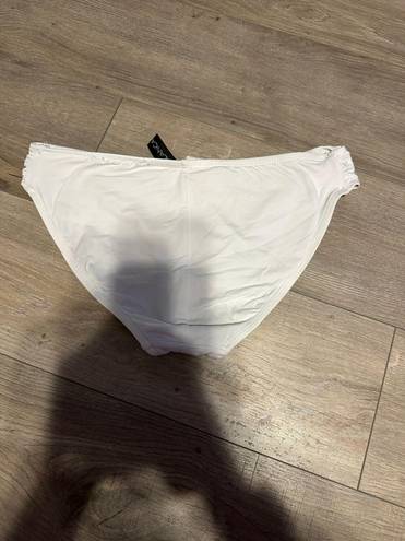 La Blanca White Bikini Bottoms 