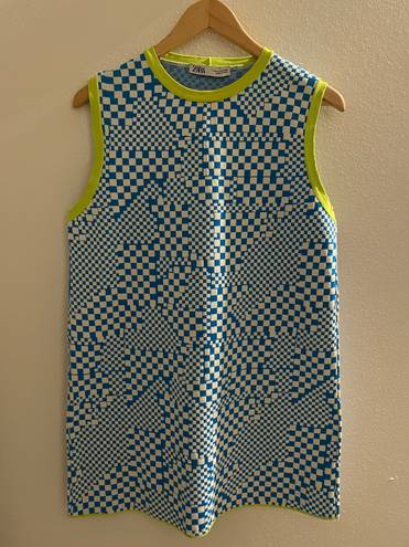 ZARA Geometric Mini Dress