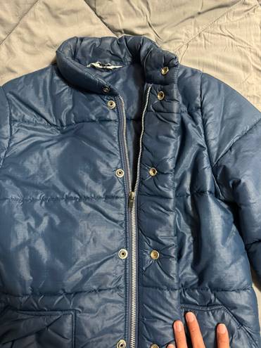 JC Penny Blue Puffer Jacket