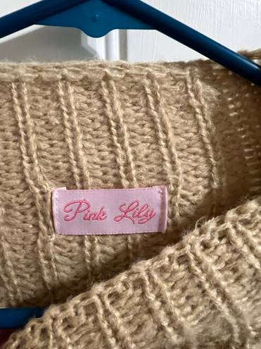 Pink Lily Sweater