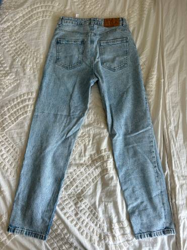 ZARA blue jeans straight leg size US 6