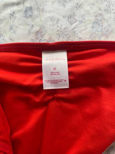 Target Red Bikini Bottoms Ruched