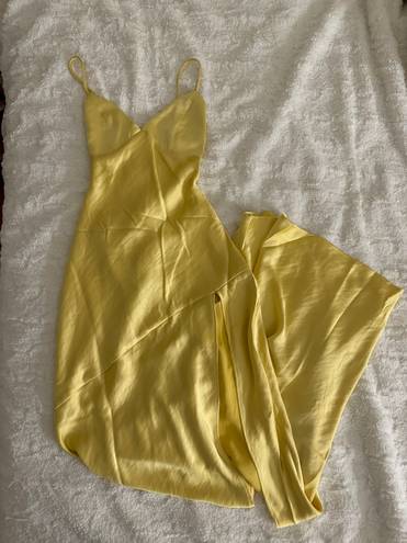 Babyboo Yellow Maxi Dress