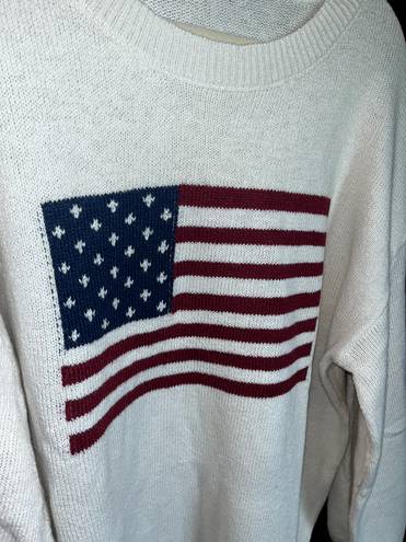 American Flag Graphic Sweater Size XL