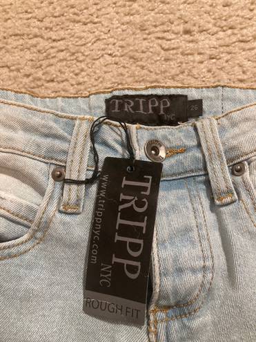 Tripp NYC NWT  Rough Fit Distressed Jeans