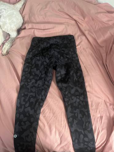 Lululemon Leopard Print Leggings