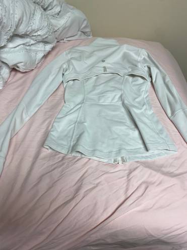 Lululemon White Lulu Align Jacket 