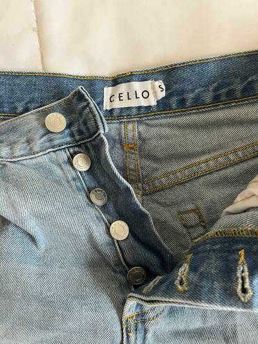 Cello Jeans Distressed Denim Shorts