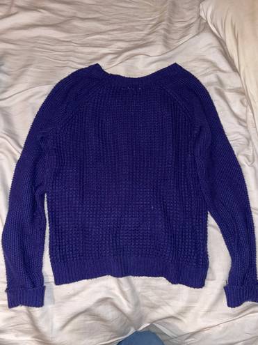 Delia's Purple Sweater