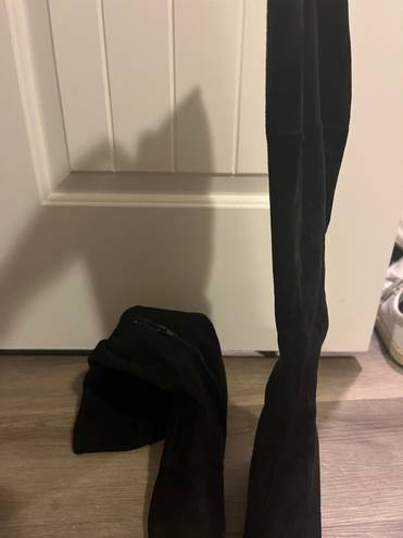 Unisa Over The Knee Black Boots