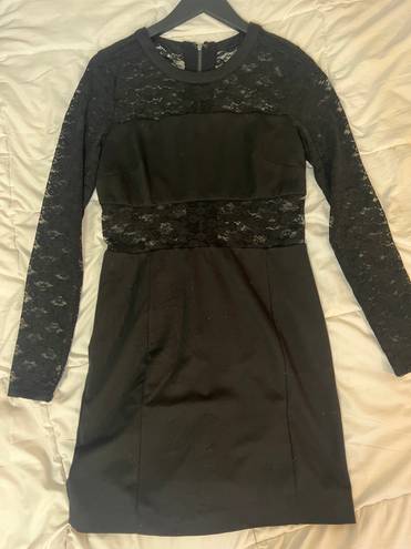 Bebe Black Mini Dress