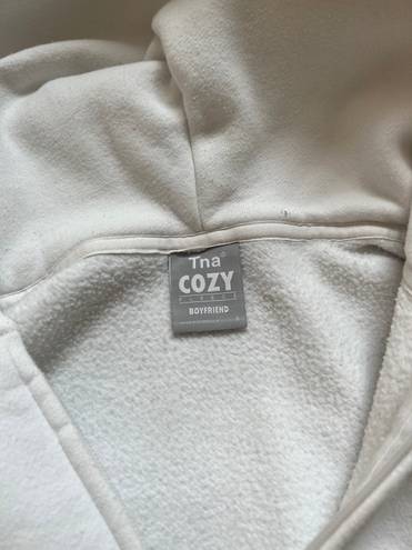 Aritzia TNA Fleece Boyfriend Boxy Zip Hoodie