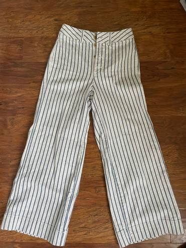 Madewell Emmett Wide Leg Crop Pants