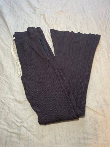 American Eagle Waffle Flare Pants