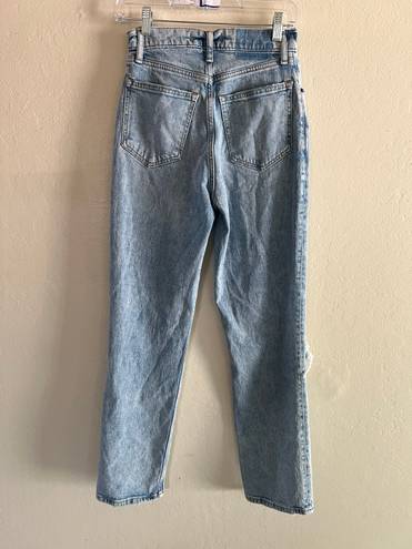 Abercrombie & Fitch  curve love 90s straight leg jeans 