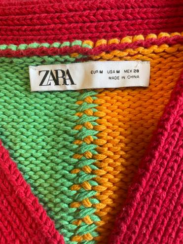 ZARA Knit Cardigan Sweater