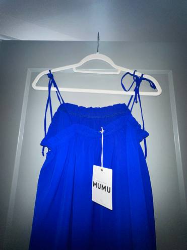 Show Me Your Mumu Angel Mini Blue Dress