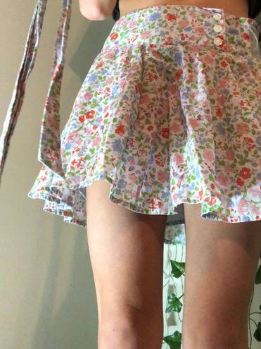 American Eagle Vintage Floral Miniskirt