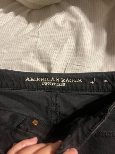 American Eagle Outfitters Black Jean Skirt