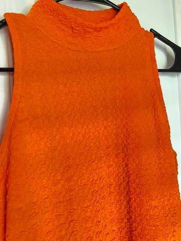 Marshalls Orange Vacation Midi Body Dress