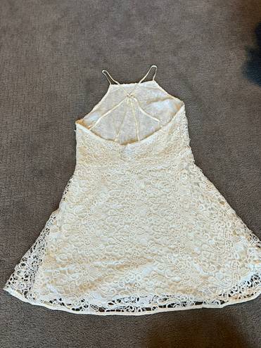 Kendall + Kylie  White Lace Dress