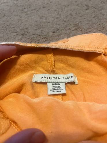 American Eagle Orange Flower skirt