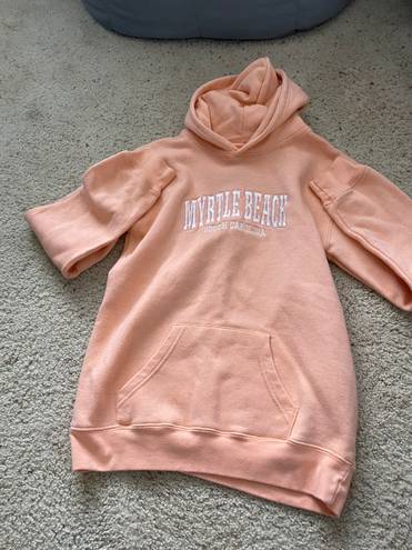 Myrtle beach Hoodie Orange