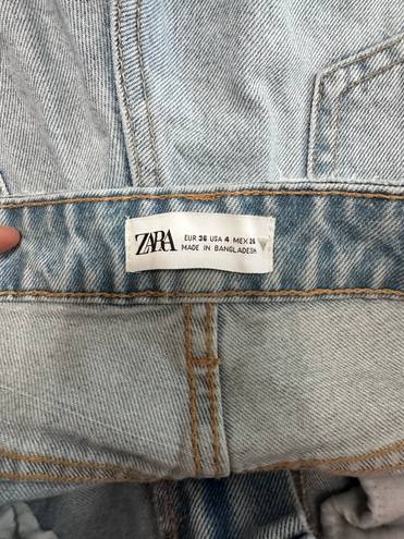 ZARA Full Length Zip Up Jeans