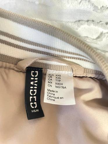 H&M Divided Tan Bomber Jacket