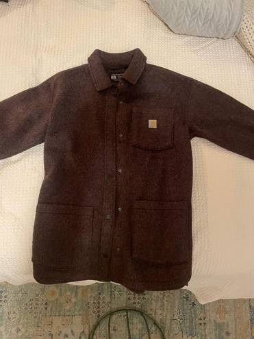 Carhartt Oversized Brushed Fleece Shirt Jacket