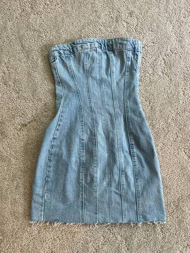 ZARA Jean mini dress