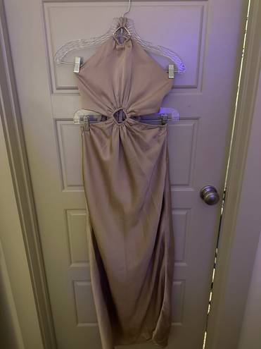 Hello Molly Beige Maxi Dress