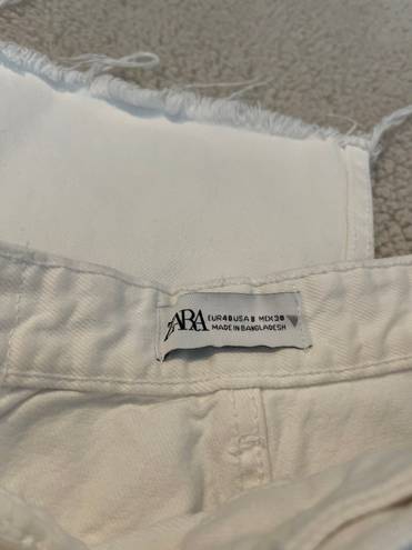 ZARA White Jeans