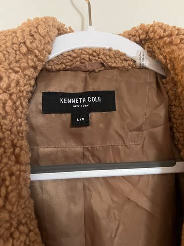 Kenneth Cole Faux Fur Teddy Coat