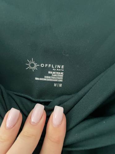 Aerie Offline Crossover Flare Leggings