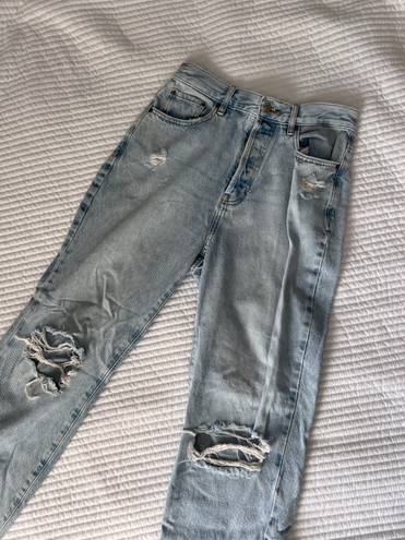 PacSun Distressed Dad Jeans