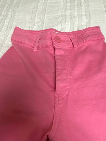 ZARA Pink Mom Jeans