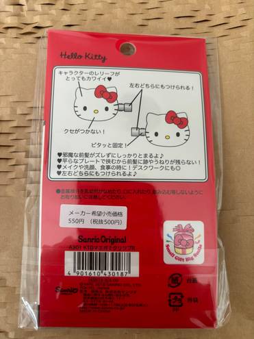 Sanrio Hello kitty Bangs Clip.