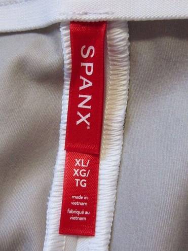 Spanx NWT  20372R Polished On-the-Go Ankle Slim Straight Pant in White XL